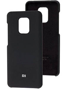 Чохол Оригінал Silicone Case Xiaomi Redmi Note 9s/9 Pro (чорний)