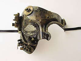 Чоловіча маскарадна маска Steampunk Victorian Phantom Venetian Masquerade Mask