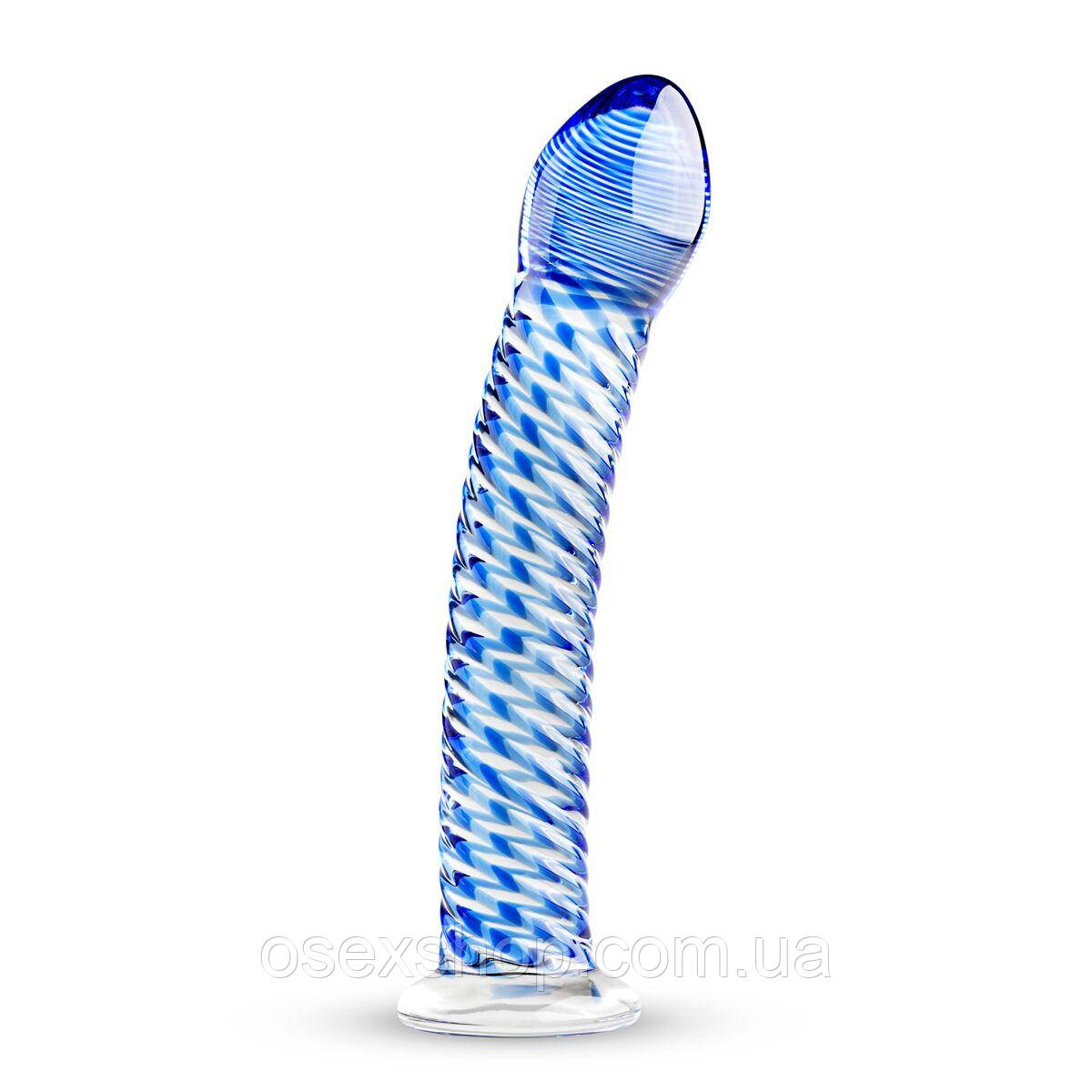 Скляний дилдо Gildo Glass Dildo No. 5, фото 1