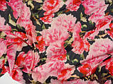 Тканина Креп-шифон, принт  № 414, фото 2
