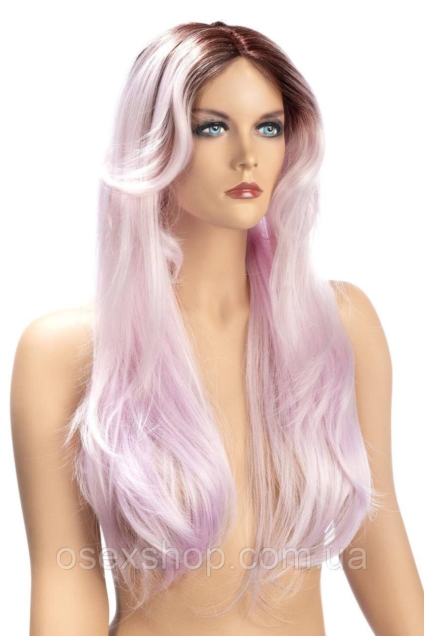 Перука World Wigs AYA LONG TWO-TONE MAUVE, фото 1