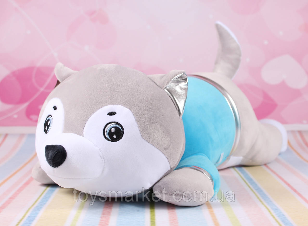 М'яка іграшка вовк, іграшка подушка, 60 см., фото 1