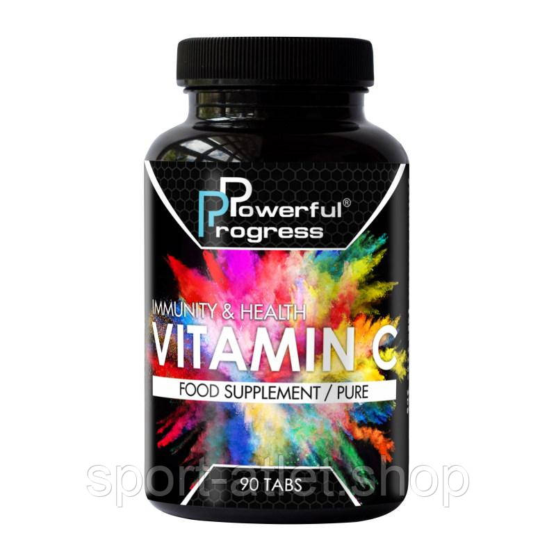 Вітаміни та мінерали Powerful Progress Vitamin C, 90 капсул