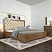 Ліжко дерев'яне двоспальне Амбер з підйомним механізмом, фото 7