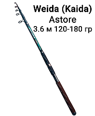 Спінінг телескоп 3.6 м тест 120-180 гр Astore Weida (Kaida)