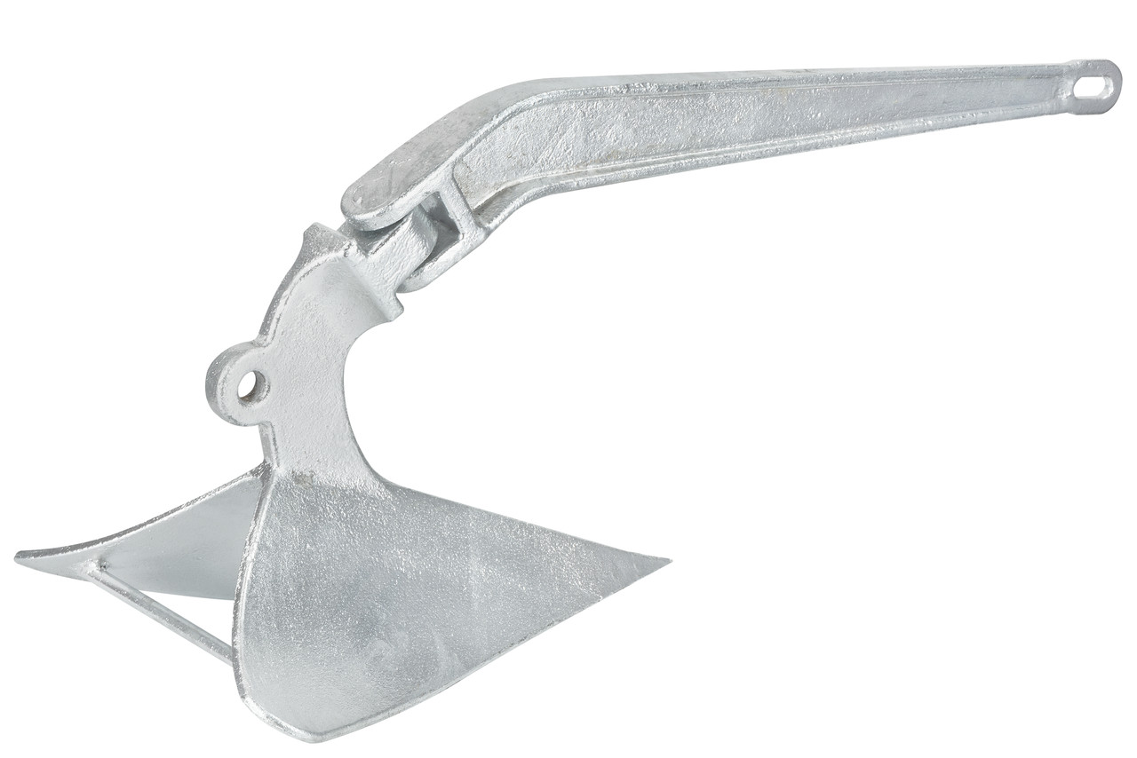 Якір CQR ПЛУГ з оцинкованої сталі, 22 кг, фото 1