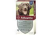 Капли на холку Bayer Advantix для собак весом более 25 кг от блох и клещей, 1 пипетка