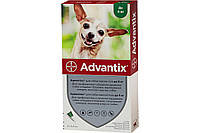 Капли на холку Bayer Advantix для собак весом до 4 кг от блох и клещей, 1 пипетка