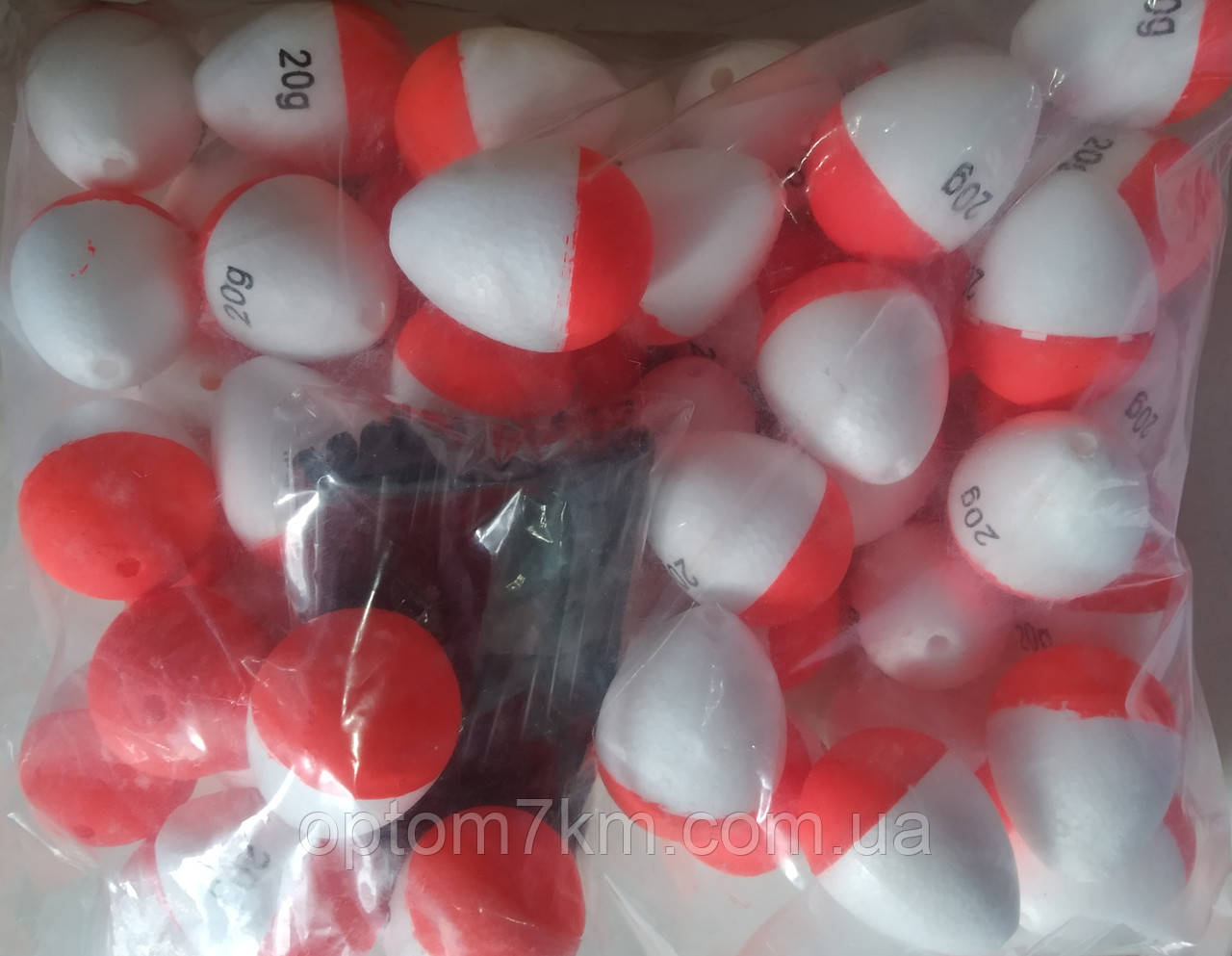 Поплавок  пенопласт 20g