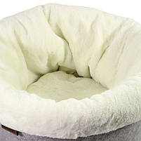 Лежак для хатніх тварин Hoopet HY-1749 M спальне місце котів собак 4 шт., фото 2