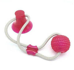 Іграшка для домашніх тварин з присоском Dog toy rope Pull SKL11 183113