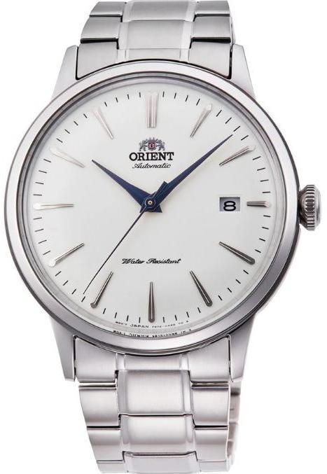 Чоловічий наручний годинник ORIENT RA-AC0005S10B механічний стальний з автоподзаводом