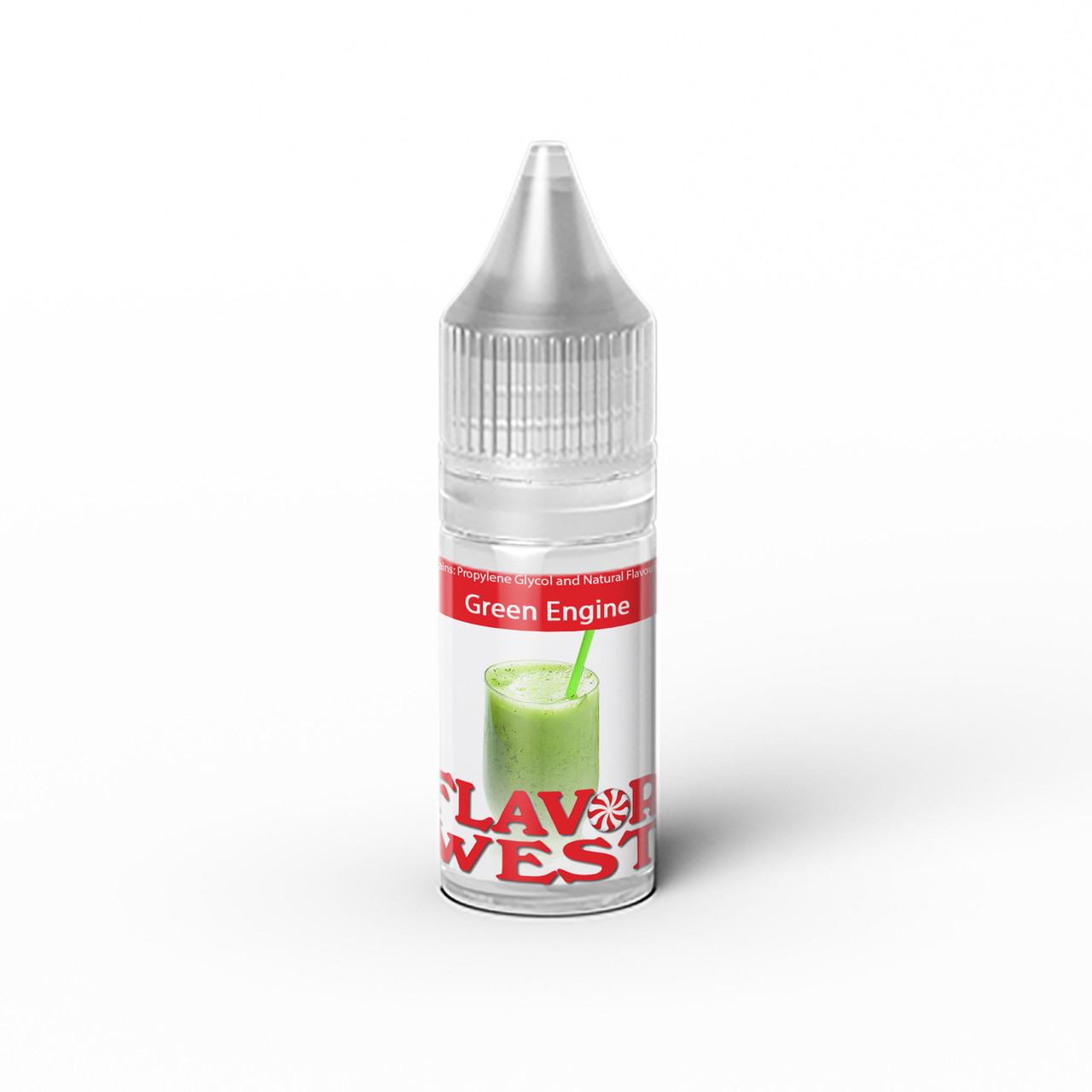 Ароматизатор FlavorWest - Green Engine (Зелений двигун), 10 мл