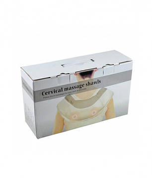 Ударний масажер для спини, шиї та попереку Cervical Massage Shawls 150183, фото 2