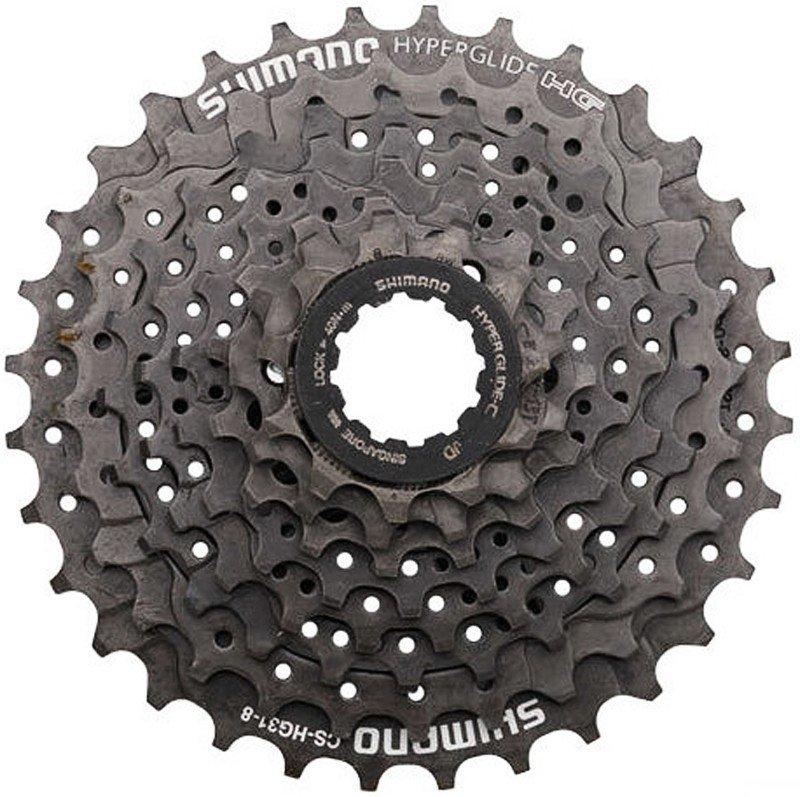 Касета задні зірки Shimano CS-HG31 8ск. 11-32T, черн.
