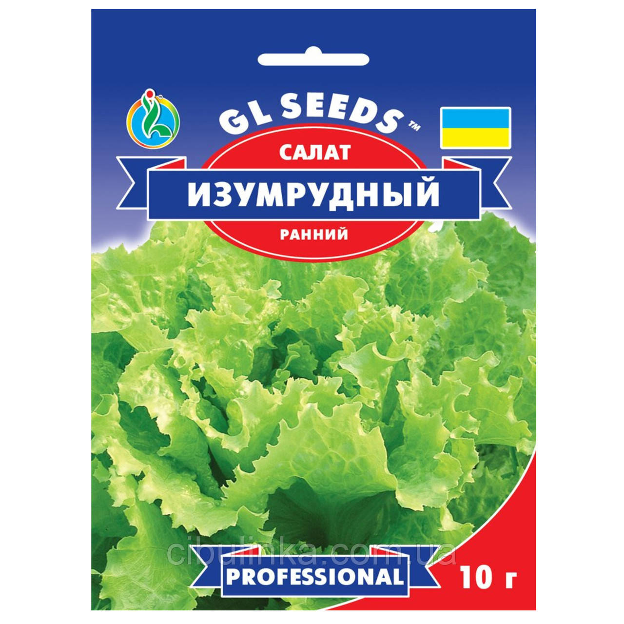GI SEEDS. Насіння Салат Смарагдовий, 10 г