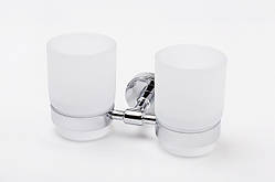 Стакан для зубних щіток і пасти подвійний Long