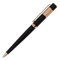 Ручка шариковая Hugo Boss HSC0064A черная с золотыми акцентами