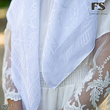 Жіночий весільний хустку Аркадія, фото 2