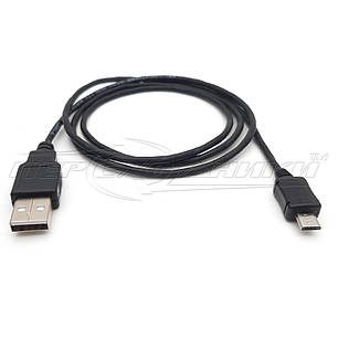 Кабель USB 2.0 — micro USB (добра якість), чорний, фото 1