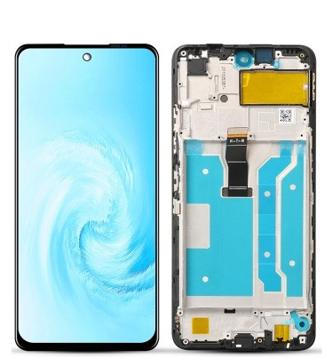 Дисплей для Huawei P Smart 2021 | Honor 10x Lite з сенсором в рамці (Чорний) Оригінал Китай