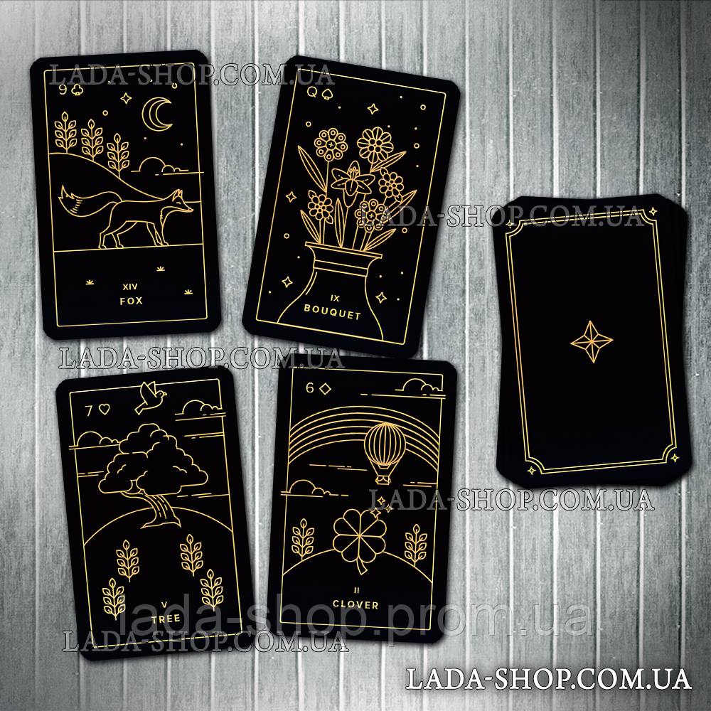 Гадальные Карты Оракул Ленорман Золотой Нити (Golden Thread Lenormand ...