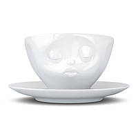 Чашка для кофе (200 мл) с блюдцем из немецкого фарфора "Поцелуй" Tassen TASS14201/TA