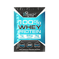 Протеин Powerful Progress 100% Whey Protein, 32 грамма Капучино