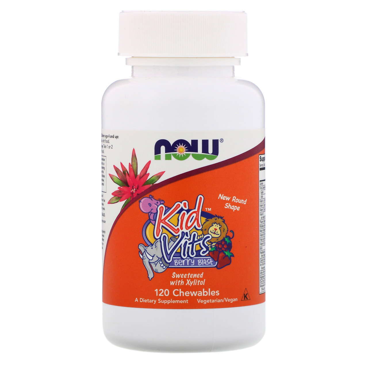 NOW Foods Kid Vits (120 Chewables), фото 1
