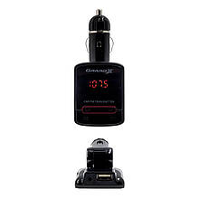 FM-трансмітер Grand-X CUFM79GRX, AUX, USB 0.5 A, SD card, 3.5 мм mini-jack
