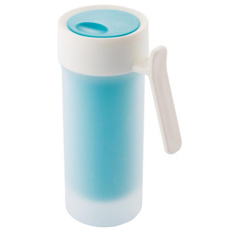 Термокружка Loooqs P432.385 з нержавіючої сталі блакитна, 275 мл, фото 1