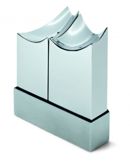 Набір для солі і перцю Elbharmonie Філіп 181015 з нержавіючої сталі, фото 1