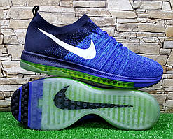 Чоловічі мокасини сітка Nike Zoom Flyknit "Blue" оригінал.р.45(29) см