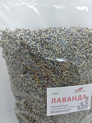 Лаванда сушена, 200г, фото 2