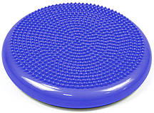 Балансувальна масажна подушка 33 см синя