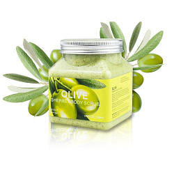 Скраб для тіла Wokali Olive Sherbet Body Scrub з оливою, 350 мл