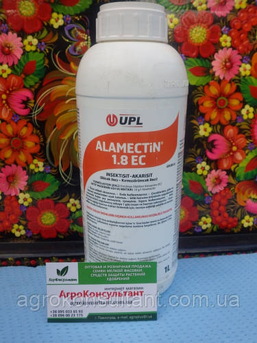 Инсекто-акарицид ALAMECTIN® 1.8 EC, 1л - обработка винограда, огурцов ...