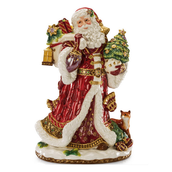 Новорічна статуетка Fitz and Floyd "Дід Мороз", фото 1