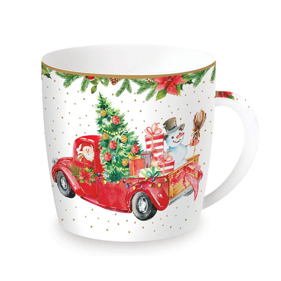 Чашка "Час Різдва Санта клаус і Сніговик" Easy Life R0117#CTSS, фото 1