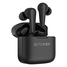 Бездротові Bluetooth-навушники BlitzWolf BW-FYE11 з режимом прозорості (Чорний)