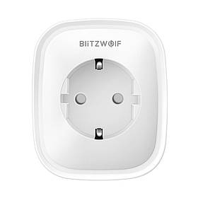 Розумна розетка BlitzWolf BW-SHP2 з контролем споживання енергії (Білий)