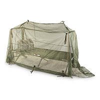 Антимоскітна сітка usgi insect bar mosquito net, field type., олива синтетика, оригінал (USA)