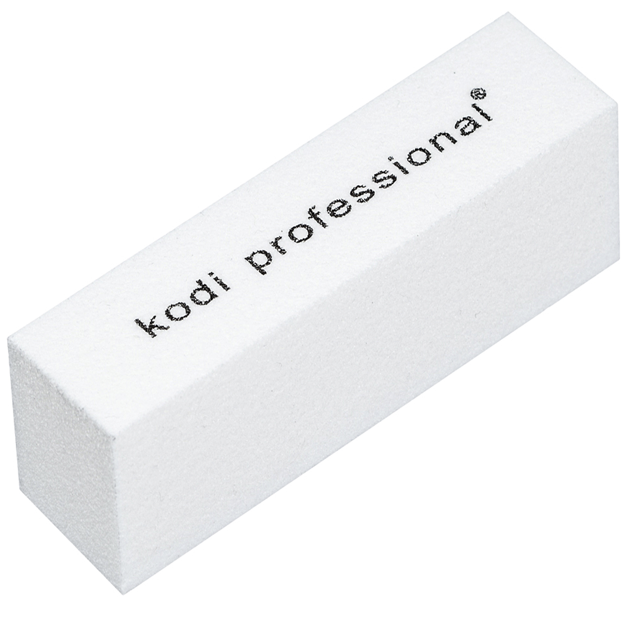 Професійний баф брусок Kodi Professional 80/100, білий