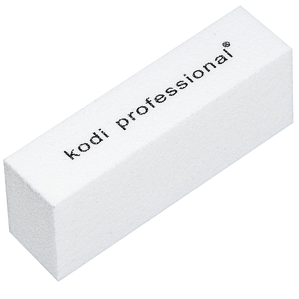 Професійний баф брусок Kodi Professional 80/100, білий, фото 1