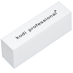 Професійний баф брусок Kodi Professional 80/100, білий