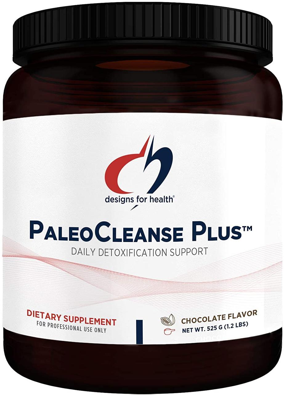 Designs for Health PaleoCleanse Plus Chocolate / Функціональний протеїн + детокс 525 грамів