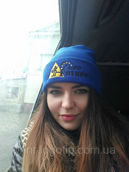 Пошиття шапок із логотипом, в'язані шапки, фото 1