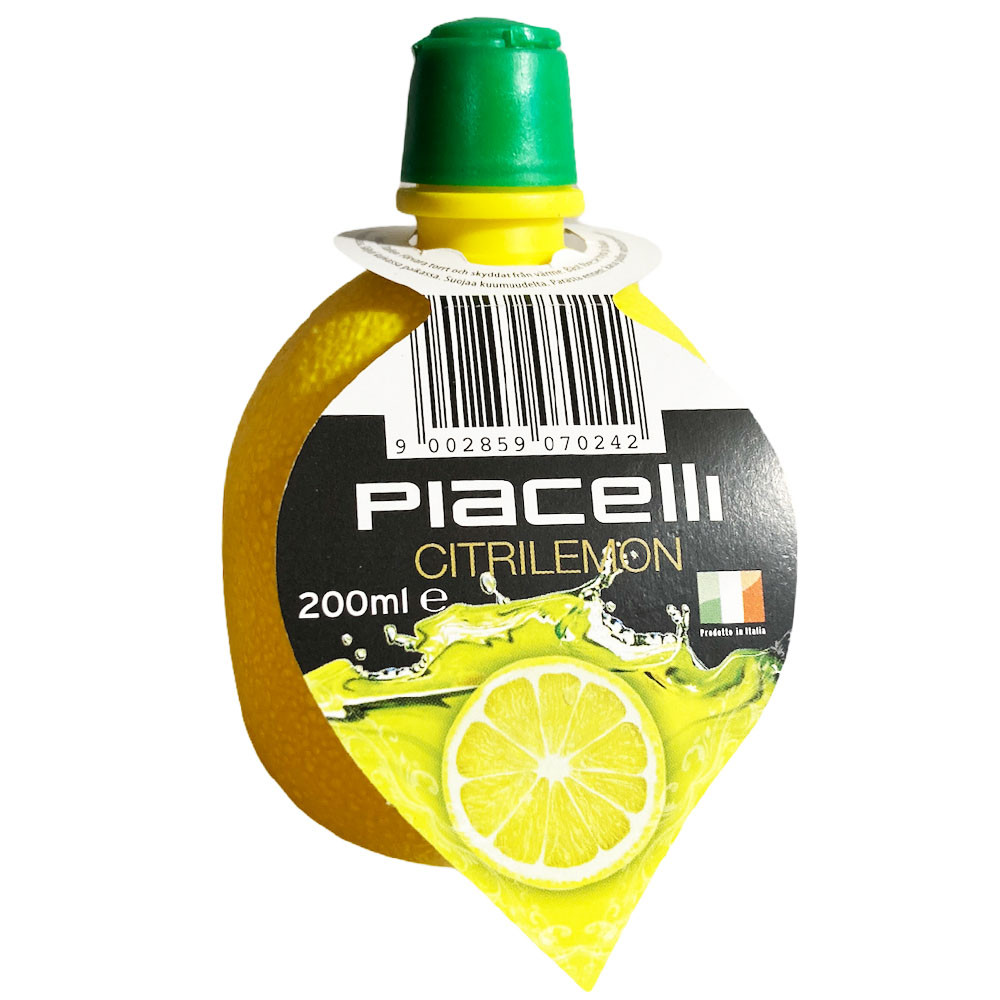 Сік лимона концентрований Piacelli - 200 мл