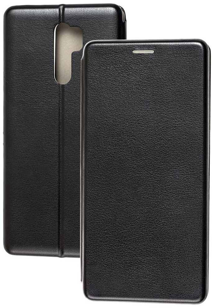 Чохол (книжка) преміум для Xiaomi Redmi Note 8 Pro чорна