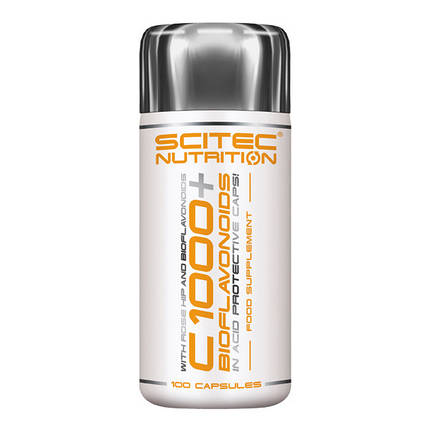 Вітамінний комплекс Scitec Nutrition C-1000 + Bioflavonoids 100 caps, фото 1